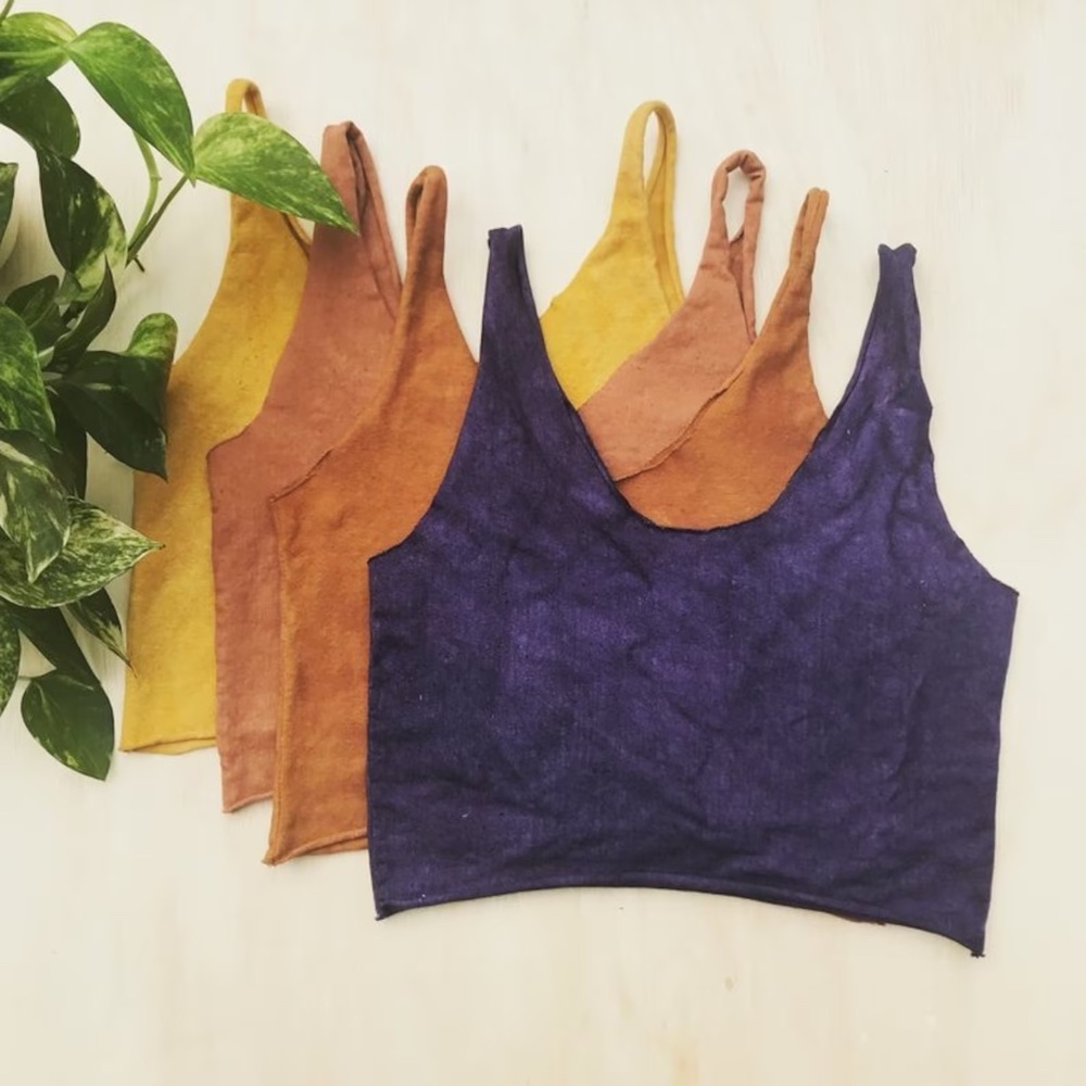 Organic Hemp + Cotton Crop Tank - 3 Pack